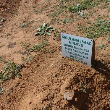 NDLOVU Moulana Isaac 1985-2013