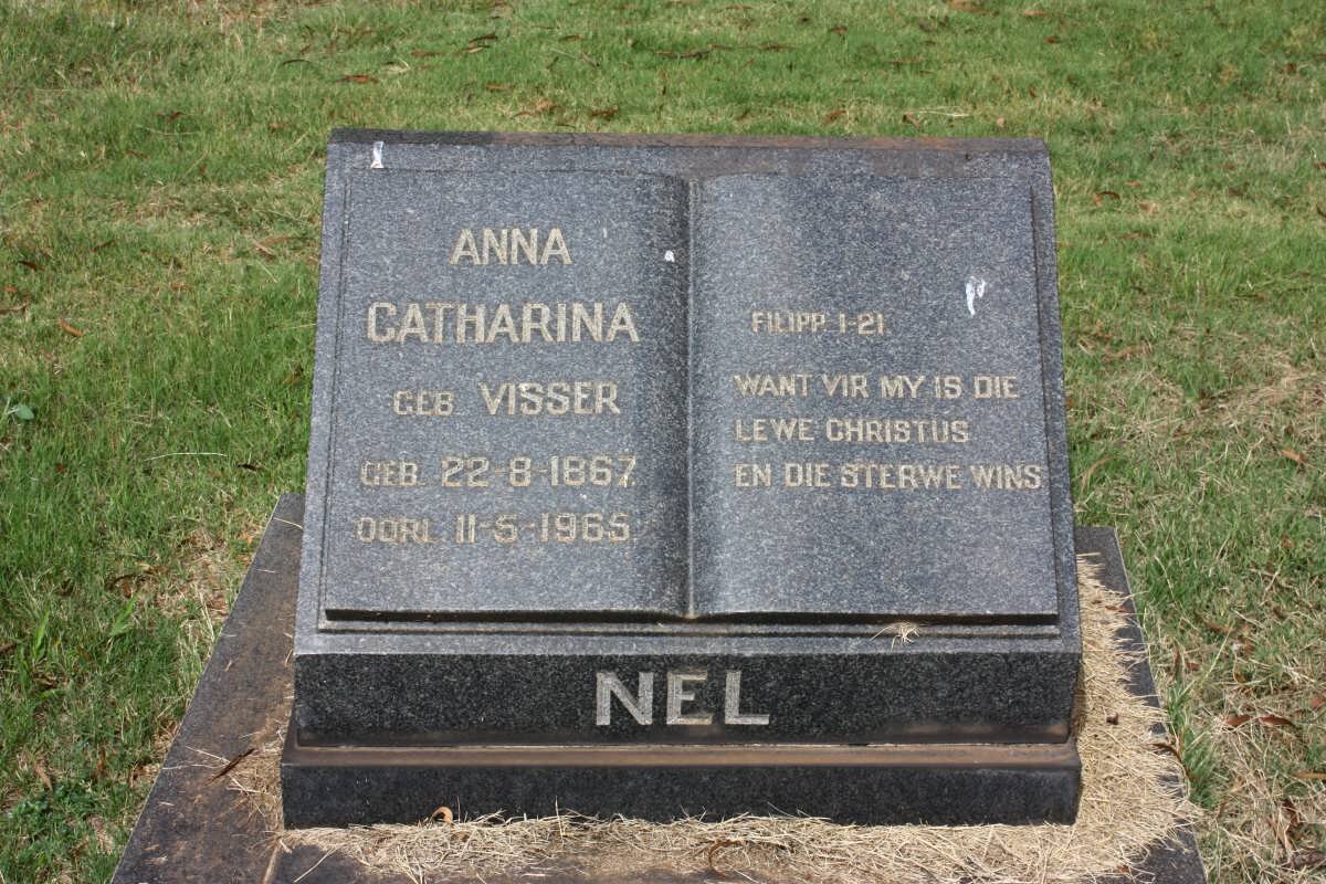 NEL Anna Catharina nee VISSER 1867-1965