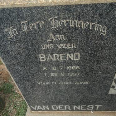 NEST Barend, van der 1896-1957