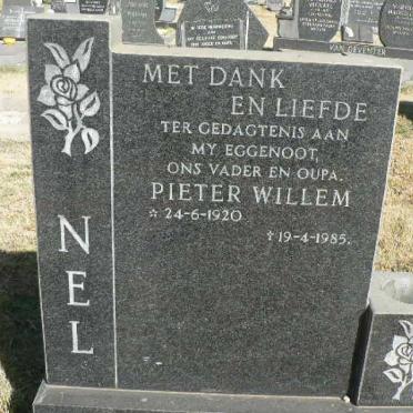 NEL Pieter Willem 1920-1985