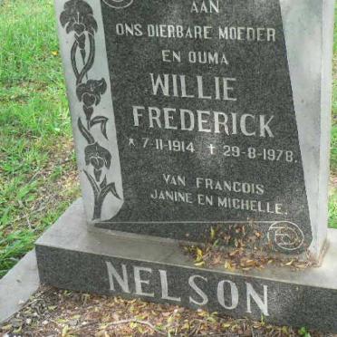 NELSON Willie Frederick 1914-1978