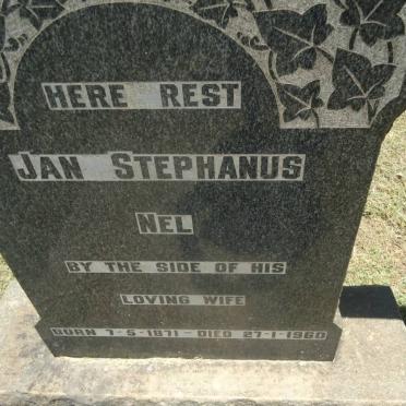NEL Jan Stephanus 1871-1960
