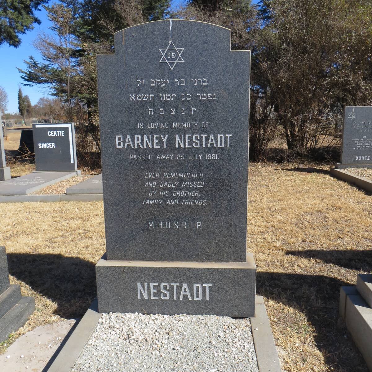 NESTADT Barney -1981