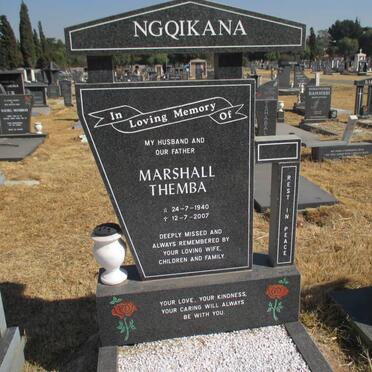 NGQIKANA Marshall Themba 1940-2007
