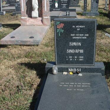 NKOSI Simon Sindaphi 1940-1997