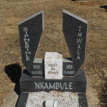 NKAMBULE Siphesihle Thwala 2002-2007