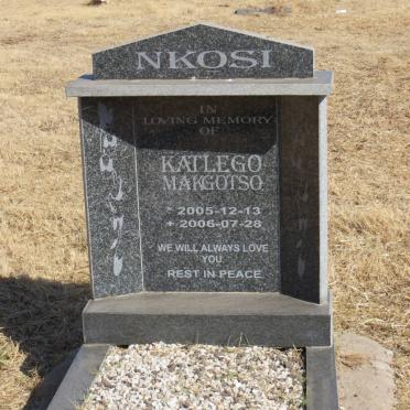 NKOSI Katlego Makgotso 2005-2006