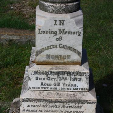 NORTON Elizabeth Catherine 1859-1912