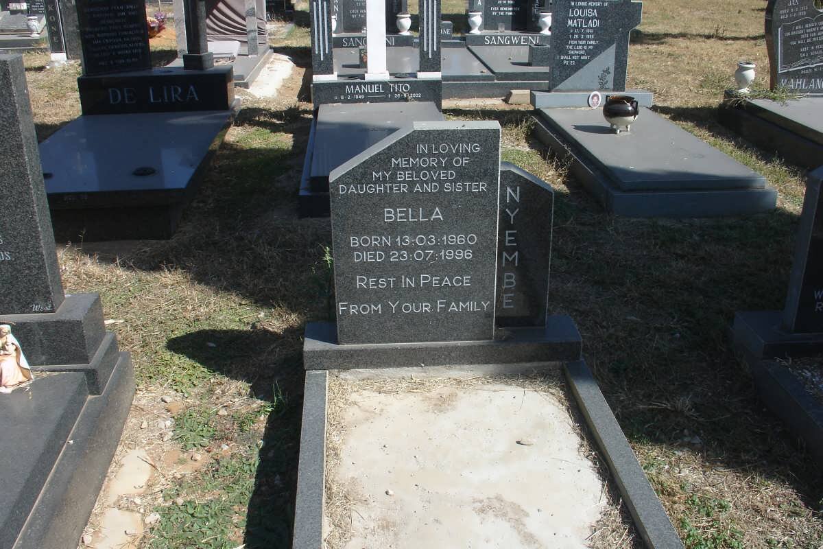 NYEMBE Bella 1960-1996