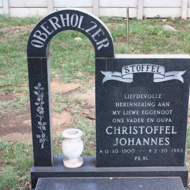 OBERHOLZER Christoffel Johannes 1900-1983