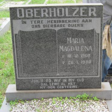OBERHOLZER Maria Magdalena 1908-1980