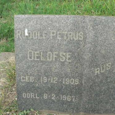 OELOFSE Rudolf Petrus 1909-1967