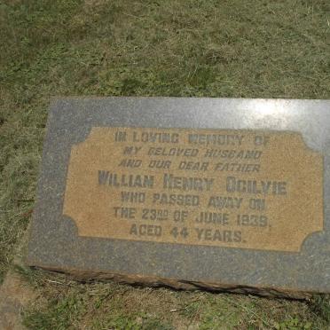 OGILVIE William Henry -1939