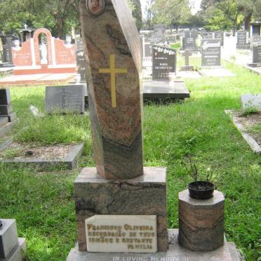 OLIVEIRA Fransisco Ferreira, de 1932-1991