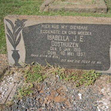 OOSTHUIZEN Isabella J.E. 1910-1957