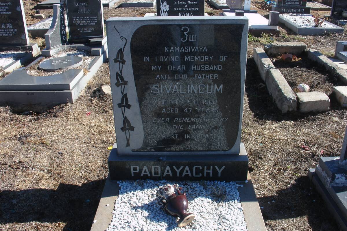 PADAYACHY Sivalingum -1980