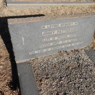 PATTERSON Jimmy -1956