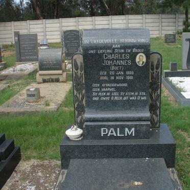 PALM Charles Johannes 1939-1961