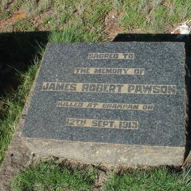 PAWSON James Robert -1913