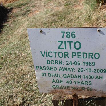 PEDRO Zito Victor 1969-2009