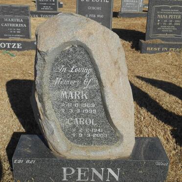 PENN Carol 1941-2003 :: PENN Mark 1969-1999