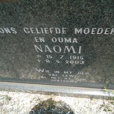 PETTIT Naomi 1915-2003