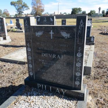 PILLAY Devrai 1958-1994