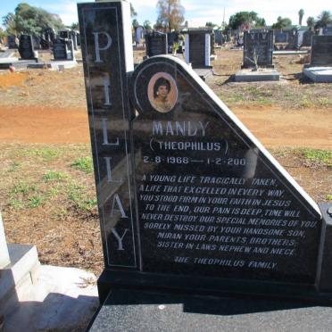 PILLAY Mandy nee THEOPHILUS 1968-200??