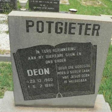 POTGIETER Deon 1960-1980