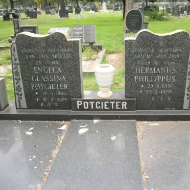 POTGIETER Hermanus Phillippus 1919-1979 &amp; Engela Classina 1926-2005