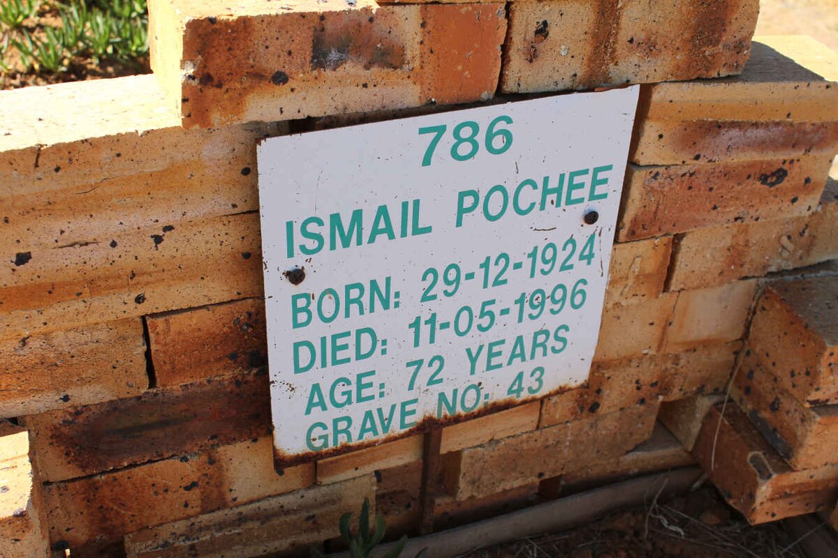 POCHEE Ismail 1924-1996