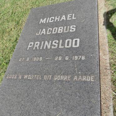 PRINSLOO Michael Jacobus 1909-1976