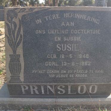 PRINSLOO Susie 1948-1962