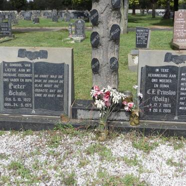 PRINSLOO Pieter Schalk 1922-1975 &amp; C.E. 1925-2001