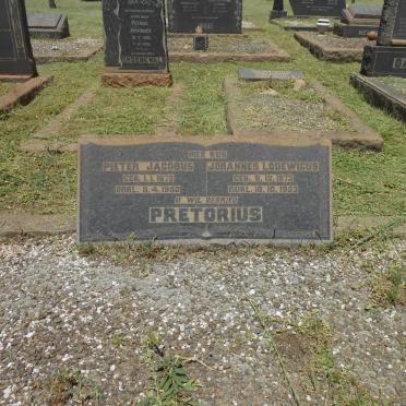 PRETORIUS Pieter Jacobus 1872-1950 :: PRETORIUS Johannes Lodewicus 1873-1953