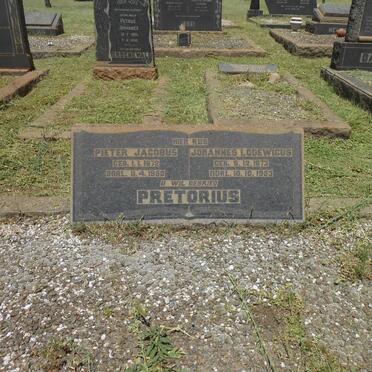 PRETORIUS Pieter Jacobus 1872-1950 :: PRETORIUS Johannes Lodewicus 1873-1953