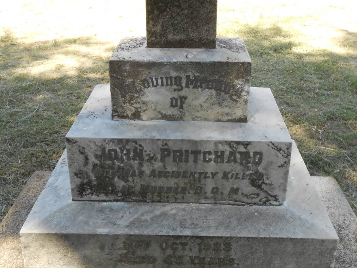 PRITCHARD John -1923