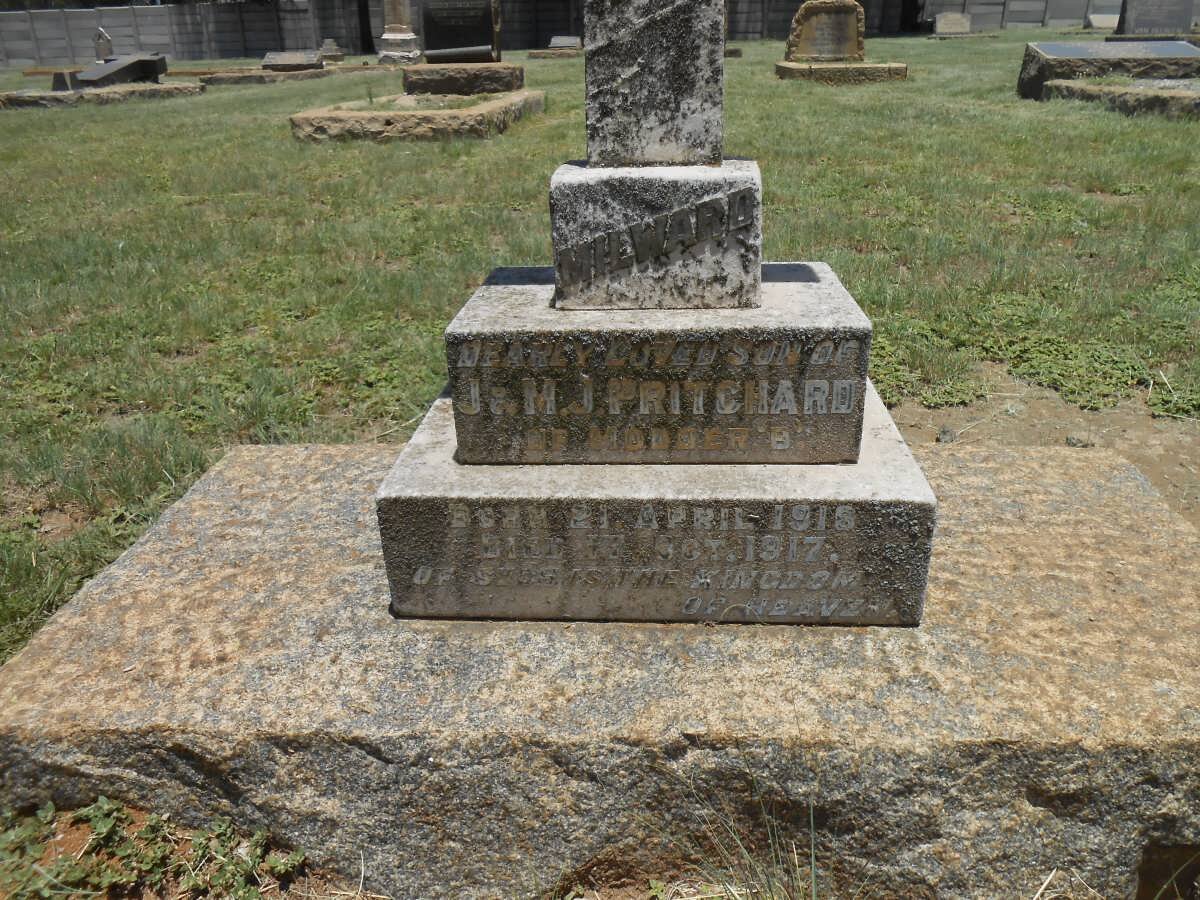 PRITCHARD Milward 1916-1917