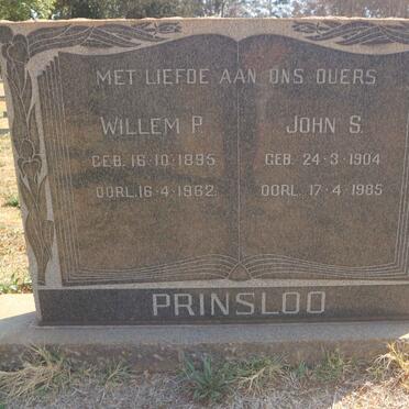 PRINSLOO Willem P. 1895-1962 & John S. 1904-1985