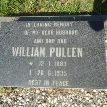PULLEN William 1883-1935