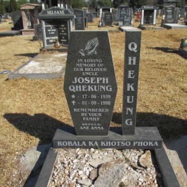 QHEKUNG Joseph 1939-1998