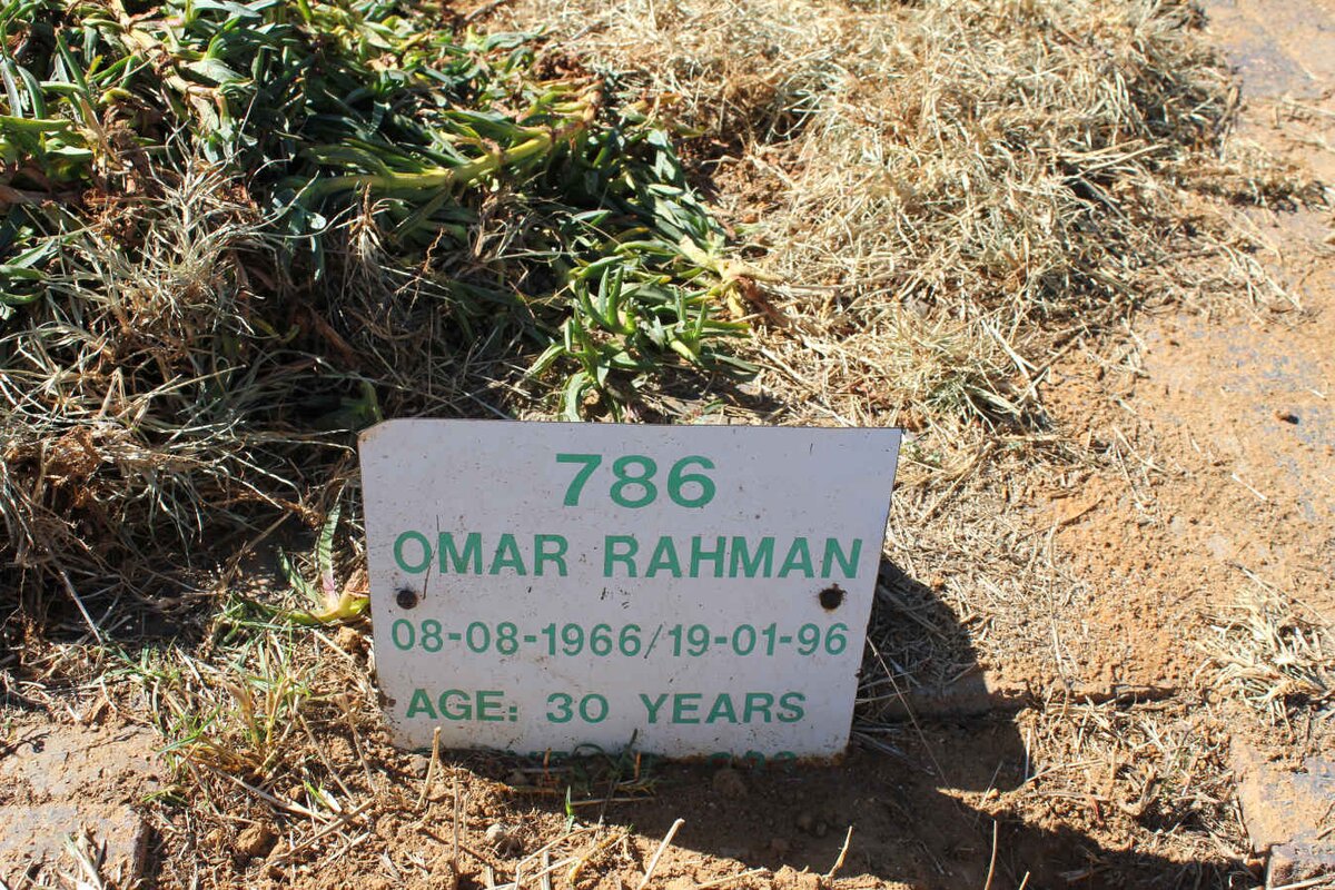 RAHMAN Omar 1966-1996