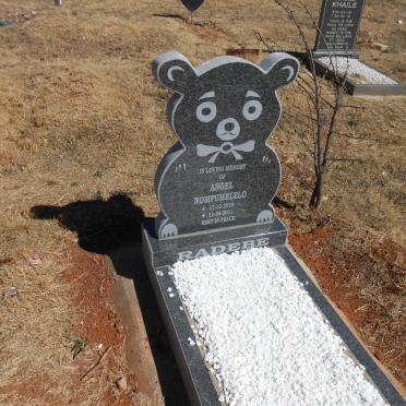 RADEBE Angel Nompumelelo 2010-2011