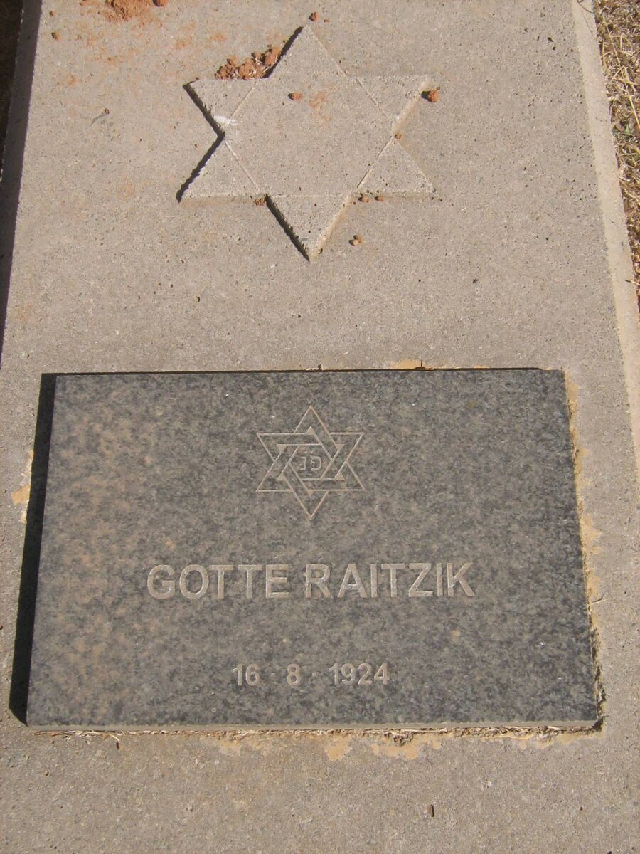 RAITZIK Gotte -1924
