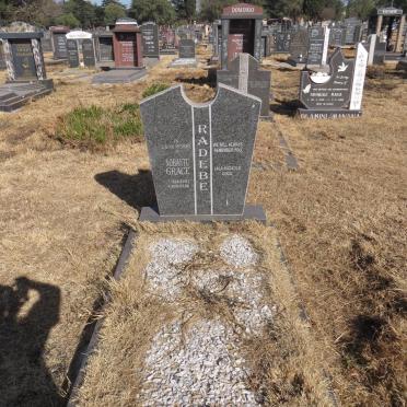 RADEBE Nobantu Grace 1924-2006