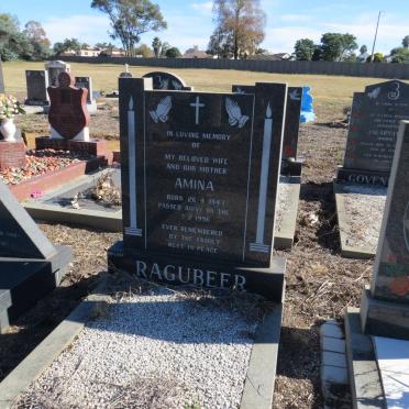 RAGUBEER Amina 1947-1996