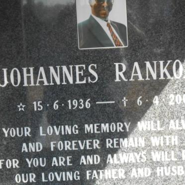 RANTSIENG Johannes Rankomo 1936-2005