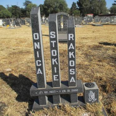 RAKOSA Onica Stokle 1937-2002