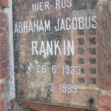RANKIN Abraham Jacobus 1933-1998