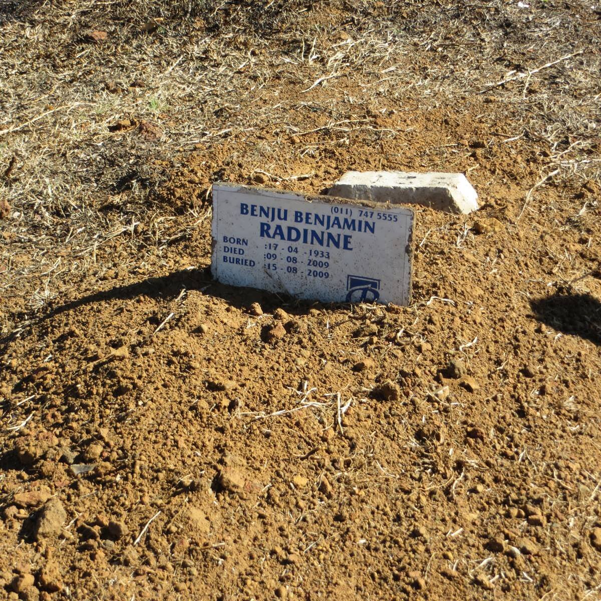 RADINNE Benju Benjamin 1933-2009